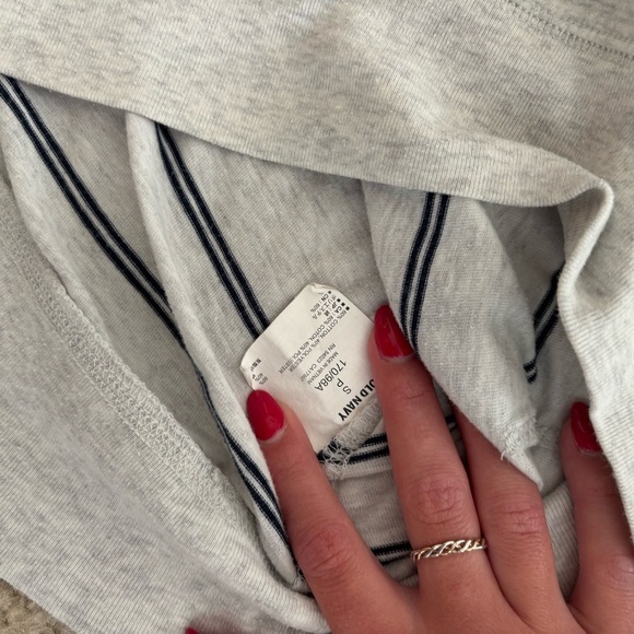 Striped White Hoodie - Picture 5 of 6